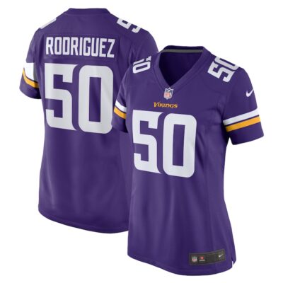 Levi Drake Rodriguez Minnesota Vikings Women Game Jersey - Purple