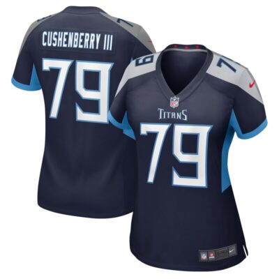 Lloyd Cushenberry III Tennessee Titans Women Game Jersey - Navy