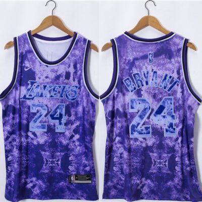 Los Angeles Lakers #24 Kobe Bryant 2023 Purple Stitched Basketball Jersey