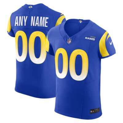 Los Angeles Rams Vapor F.U.S.E. Elite Custom Jersey - Royal