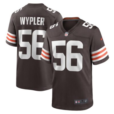 Luke Wypler Cleveland Browns Team Game Jersey - Brown