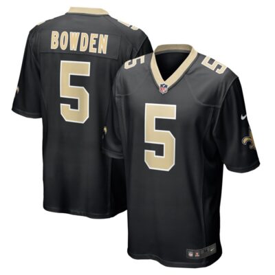 Lynn Bowden Jr. New Orleans Saints Team Game Jersey - Black