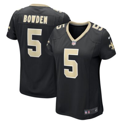 Lynn Bowden Jr. New Orleans Saints Women Team Game Jersey - Black