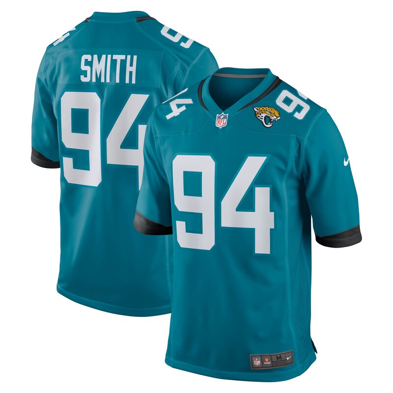 Maason Smith Jacksonville Jaguars Team Game Jersey - Teal