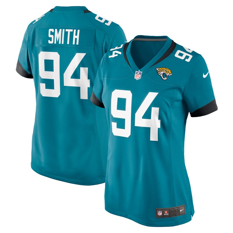 Maason Smith Jacksonville Jaguars Women Game Jersey - Teal