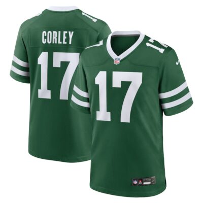 Malachi Corley New York Jets Team Game Jersey - Legacy Green