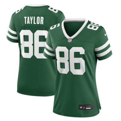 Malik Taylor New York Jets Women Team Game Jersey - Legacy Green