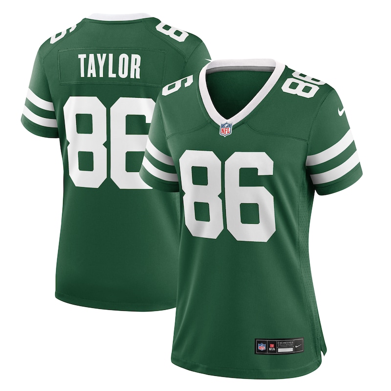 Malik Taylor New York Jets Women Team Game Jersey - Legacy Green