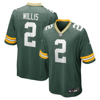 Malik Willis Green Bay Packers Game Jersey - Green