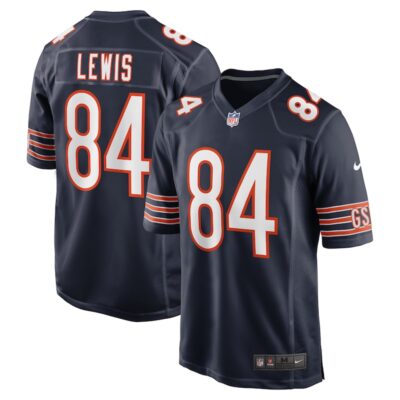 Marcedes Lewis Chicago Bears Game Jersey - Navy