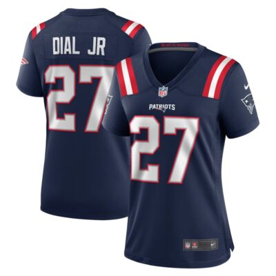 Marcellas Dial Jr. New England Patriots Women Game Jersey - Navy