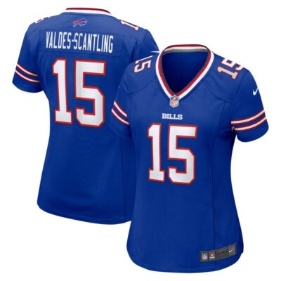 Marquez Valdes-Scantling Buffalo Bills Women Game Jersey - Royal