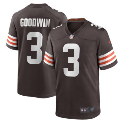 Marquise Goodwin Cleveland Browns Game Jersey - Brown