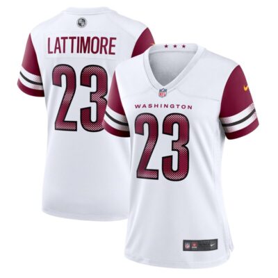 Marshon Lattimore Washington Commanders Women Game Jersey - White