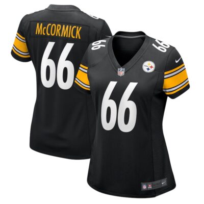 Mason McCormick Pittsburgh Steelers Women Game Jersey - Black