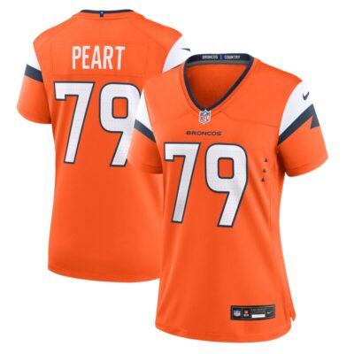 Matt Peart Denver Broncos Women Team Game Jersey - Orange
