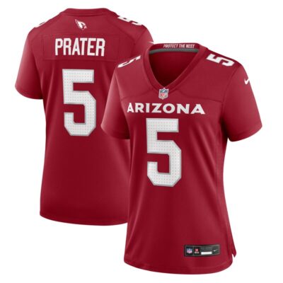 Matt Prater Arizona Cardinals Women Team Game Jersey - Cardinal