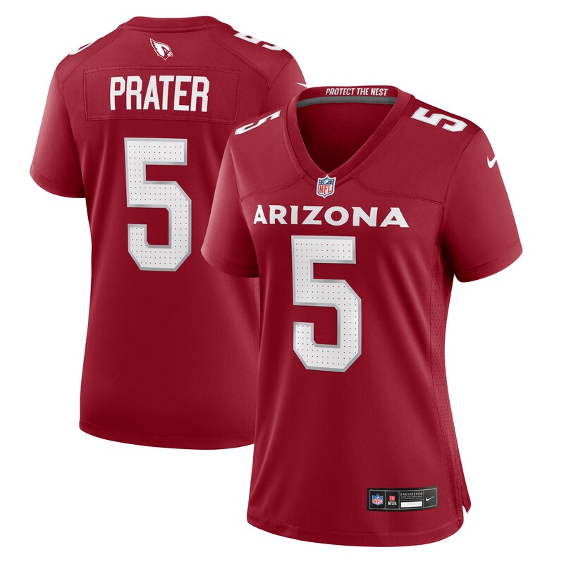 Matt Prater Arizona Cardinals Women Team Game Jersey - Cardinal