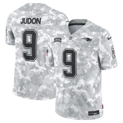 Matthew Judon New England Patriots 2024 Salute to Service Limited Jersey - Arctic Camo