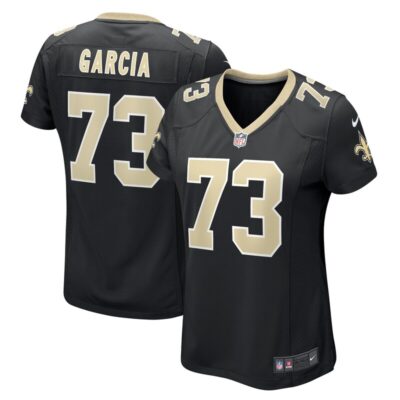 Max Garcia New Orleans Saints Women Team Game Jersey - Black