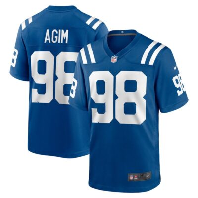 McTelvin Agim Indianapolis Colts Team Game Jersey - Royal