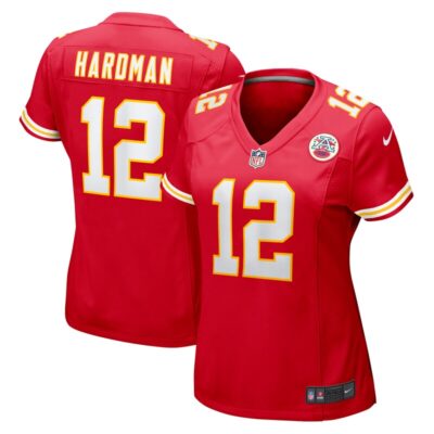 Mecole Hardman Kansas City Chiefs Women Game Jersey - Red