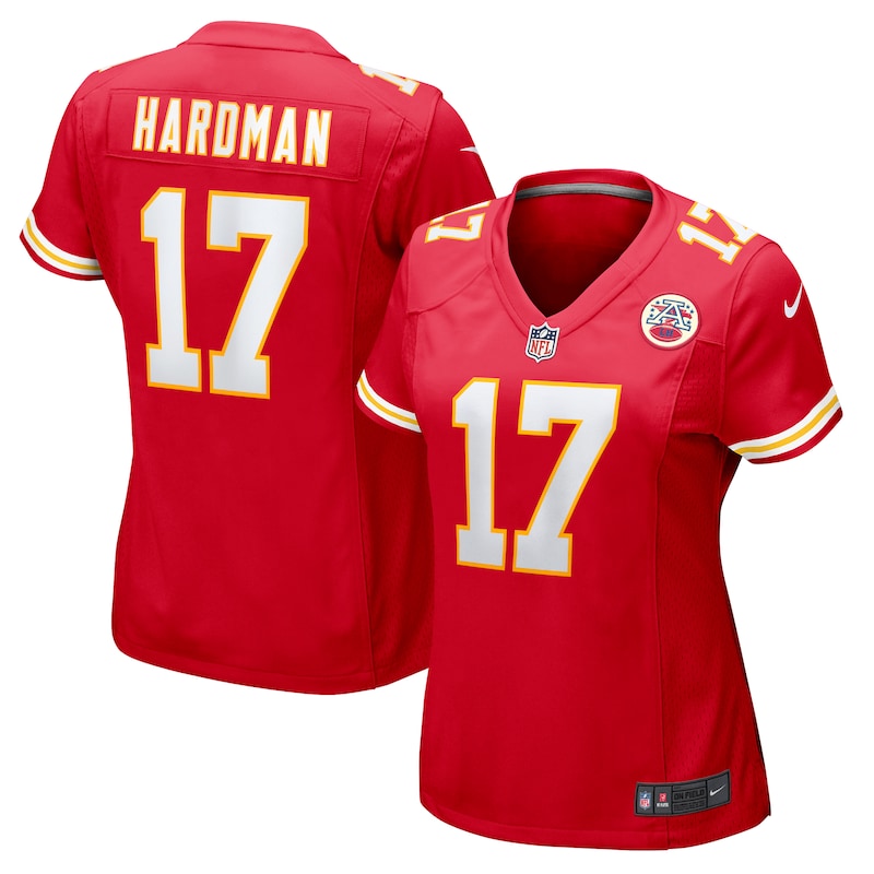 Mecole Hardman Kansas City Chiefs Women Game Jersey - Red