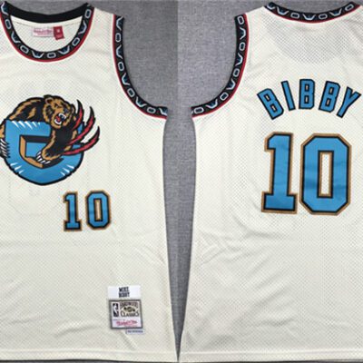 Memphis Grizzlies #10 Mike Bibby Turquoise White Stitched Jersey