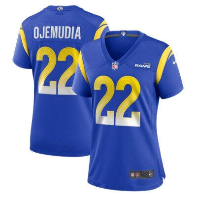 Michael Ojemudia Los Angeles Rams Women Game Jersey - Royal