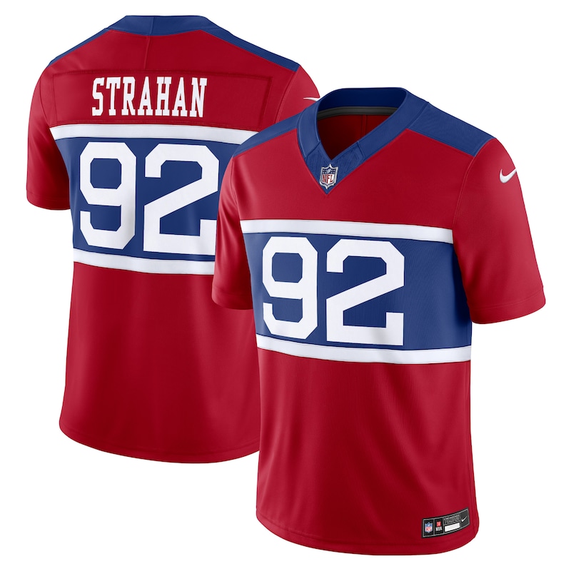 Michael Strahan New York Giants Alternate Vapor F.U.S.E. Retired Player Limited Jersey - Century Red
