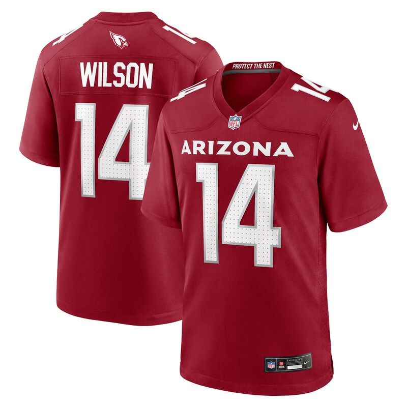 Michael Wilson Arizona Cardinals Team Game Jersey - Cardinal