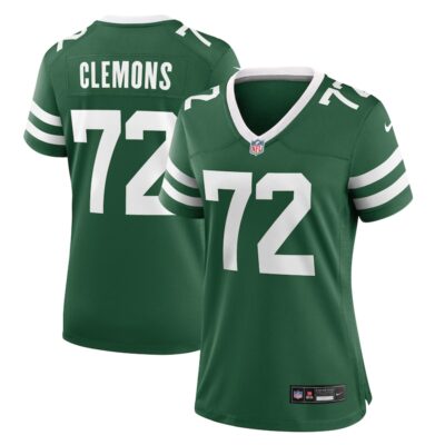 Micheal Clemons New York Jets Women Team Game Jersey - Legacy Green
