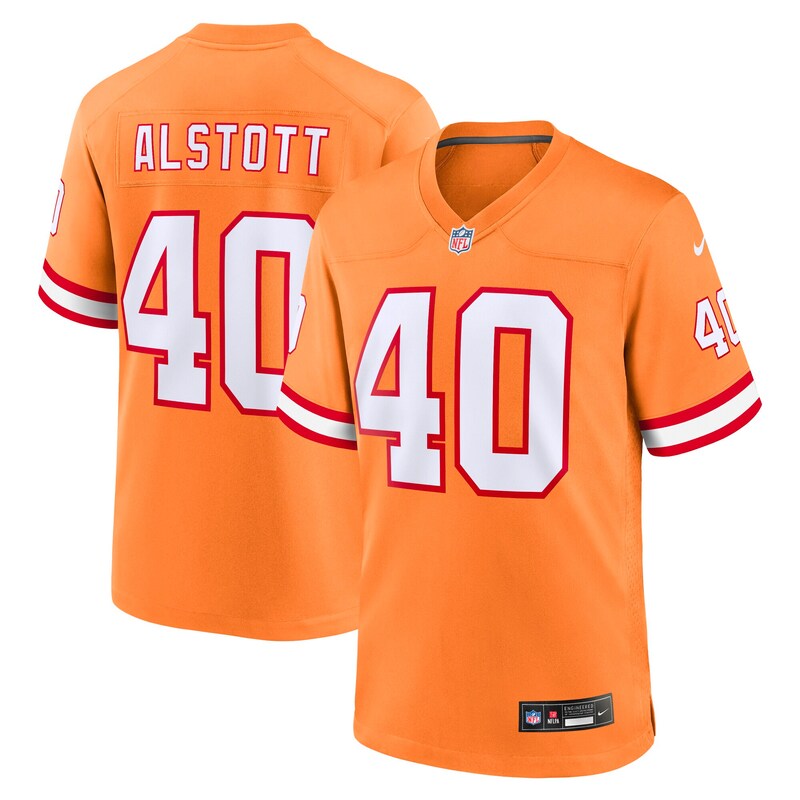 Mike Alstott Tampa Bay Buccaneers Youth Retired Player Game Jersey - Orange
