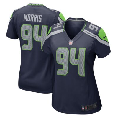 Mike Morris Seattle Seahawks Women Game Jersey - College Navy