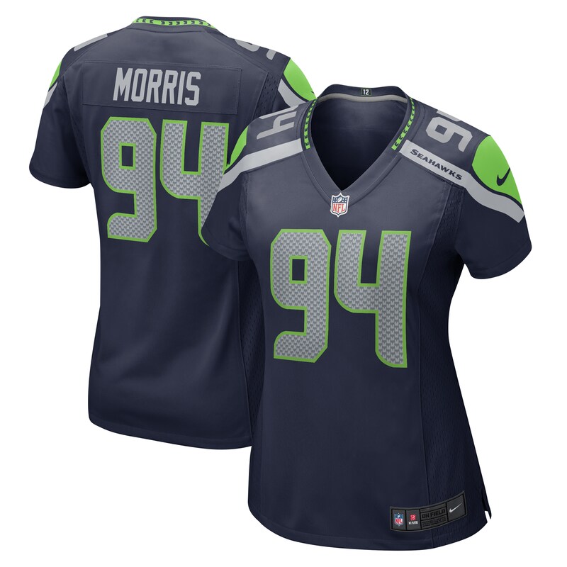 Mike Morris Seattle Seahawks Women Game Jersey - College Navy