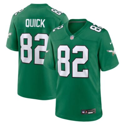 Mike Quick Philadelphia Eagles Alternate Game Jersey - Kelly Green
