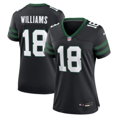 Mike Williams New York Jets Women Alternate Game Player Jersey – Legacy Black