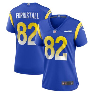Miller Forristall Los Angeles Rams Women Game Jersey - Royal