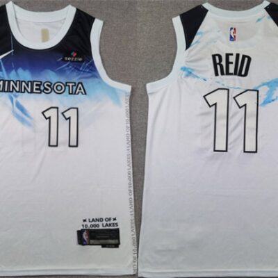 Minnesota Timberwolves #5 Anthony Edwards White 2024 City Edition Stitched Jersey