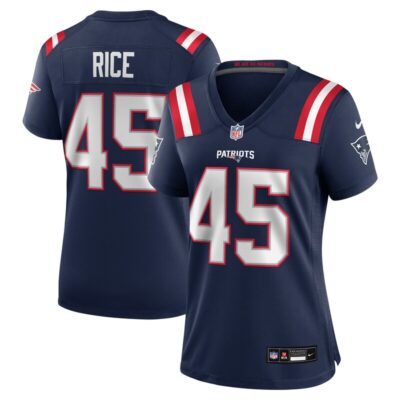 Monty Rice New England Patriots Women Game Jersey - Navy