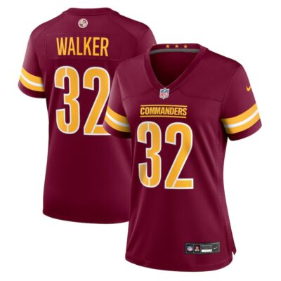 Mykal Walker Washington Commanders Women Game Jersey - Burgundy