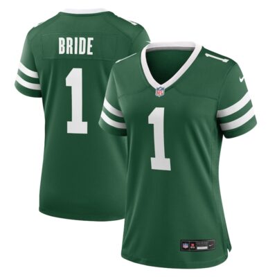 Number 1 Bride New York Jets Women Game Jersey - Legacy Green