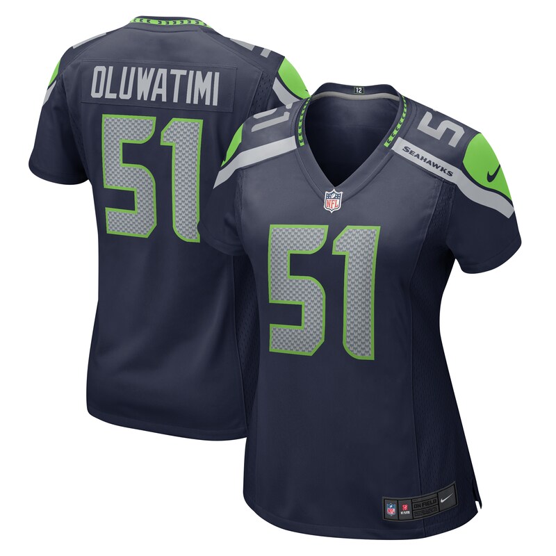 Olusegun Oluwatimi Seattle Seahawks Women Game Jersey - College Navy