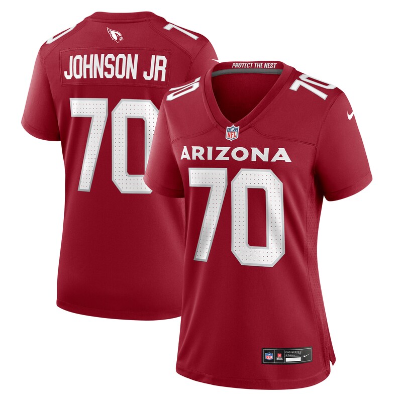 Paris Johnson Jr. Arizona Cardinals Women Game Jersey - Cardinal