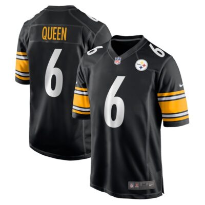 Patrick Queen Pittsburgh Steelers Game Jersey - Black