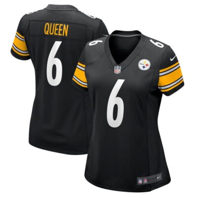 Patrick Queen Pittsburgh Steelers Women Game Jersey - Black