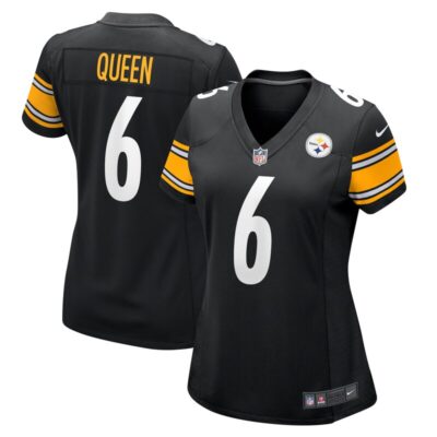 Patrick Queen Pittsburgh Steelers Women Game Player Jersey - Black