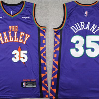 Phoenix Suns #35 Kevin Durant Purple 2024-25 City Edition Stitched Basketball Jersey