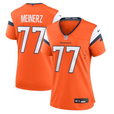 Quinn Meinerz Denver Broncos Women Team Game Jersey - Orange