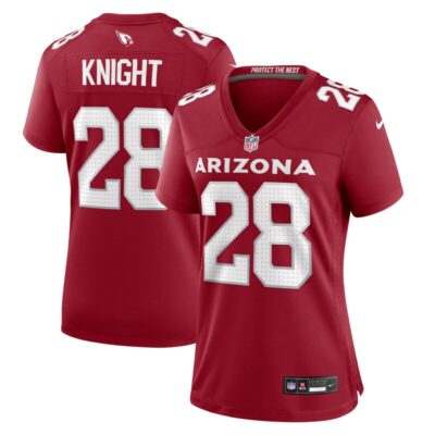 Qwuantrezz Knight Arizona Cardinals Women Game Jersey - Cardinal